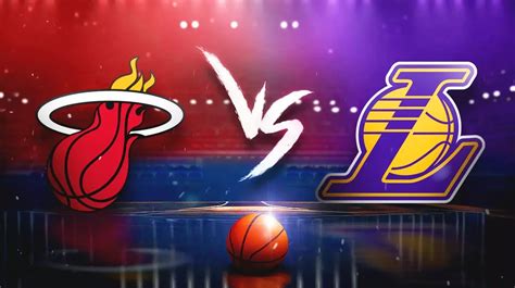 Los Angeles Lakers at Miami Heat odds, picks and predictions.
